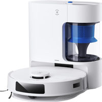 Ecovacs Aspirator robot Ecovacs DEEBOT N20 Plus, aspirator si mop, autonomie 300 min, recipient praf 0.4L, statie auto curatare Pure Cyclone, alb, Ecovacs