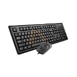 Kit Tastatura + Mouse A4TECH; model: KRS-8572; layout: US; NEGRU; USB;, A4TECH