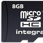 Card Integral de memorie microSDHC 4GB cu adaptor