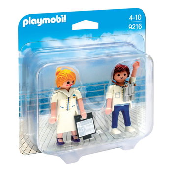 Playmobil-Figurine,Ofiteri nava de croaziera,2buc/set