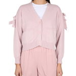 RED VALENTINO Cardigan With Bows PINK