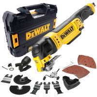 Masina multifunctionala electrica Dewalt DWE315KT, 300 W, cu accesorii in valiza de transport TSTAK, DeWalt