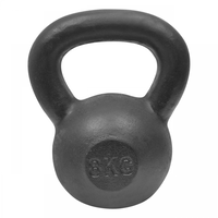 Kettlebell Otel - 8 Kg, Negru