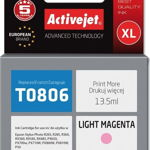 Cerneală Activejet Cerneală Activejet Activejet AE-806N (înlocuire Epson T0806; Supreme; 13,5 ml; roșu deschis), Activejet