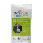 Pungi biodegradabile de unica folosinta pentru Potette Plus 20 buc/set