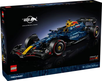 LEGO Technic: Masina F1 Oracle Red Bull Racing RB20 42206, 18 ani+, 1639 piese