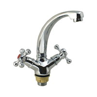 Baterie baie Armata 272-Z Mixxus, inox, dubla comanda, Argintiu, Mixxus