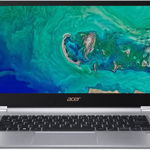 Ultrabook Acer Swift SF314-55-57VJ cu procesor Intel® Core™ i5-8265U pana la 3.90 GHz, Whiskey Lake, 14", Full HD, IPS, 8GB, 512GB SSD, Intel® UHD Graphics 620, Linux, Silver