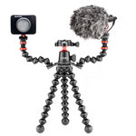 Joby GorillaPod 3K PRO Rig Kit Vlog cu 1 LED si Microfon, Joby