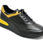 Pantofi sport GRYXX negri, M6039, din piele naturala, GRYXX