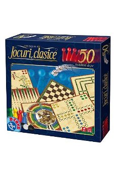 Jocuri de societate Colectie 50 de jocuri clasice, D-Toys