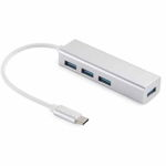 Hub USB-C - 4x USB 3.0 Sandberg 336-20 SAVER, aluminiu