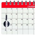 Tablă magnetică pentru frigider Balvi Calendar, Balvi
