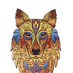 Puzzle - Mandala - The Wolf | Logica Giochi, Logica Giochi