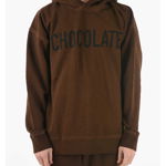 DSQUARED2 Hooded Chocolate Slouch Fit Sweatshirt Brown