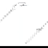 Coloana de dus Grohe Euphoria System 260 cu baterie  h 1114mm  crom, Grohe