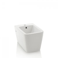 Bideu suspendat ROCK, Ceramica, Alb, 56x36x33 cm