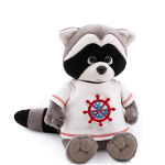Jucarie de plus - Denny The Raccoon - Sea Voyage, 20 cm | Orange Toys, Orange Toys