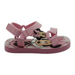 Sandale cu velcro si model Minnie Mouse, Walt Disney