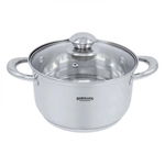 Cratita Bohmann din inox 18cm, cu capac yena, 2.2L