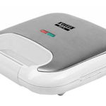Sandwich maker Noveen SM453 800W placi ceramice tip marmura Alb