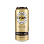 Warsteiner Premium Beer - doza - 0.5L, Warsteiner
