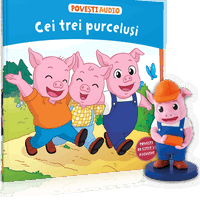 Cei trei purcelusi. Volumul 2. Povesti audio, Litera