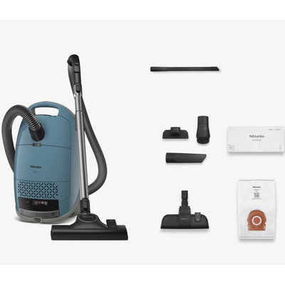 Aspirator cu sac Miele Guard M1 Flex 12562290, 890 W, 4,5 l, 77 dB, albastru