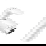 Baterie bideu monocomanda cu ventil pop-up, alb mat, Hansgrohe Talis E, Hansgrohe