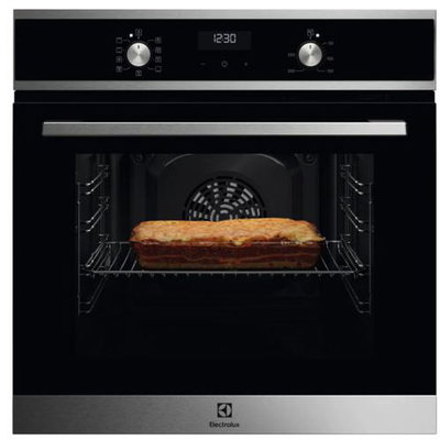 Cuptor incorporabil Electrolux EOF5H40BX, Electric, 65 l, 9 programe, Convectie, Grill, Clasa A, Inox antiamprenta