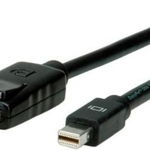 Cablu DisplayPort, Roline, DP M/Mini DP M, 2m, Negru