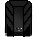 HDD extern ADATA 1TB HD710 Pro 2.5 USB 3.1 plastic si silicon rezistent la socuri negru