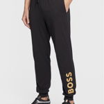 Boss Pantaloni trening Gold 50488105 Negru Regular Fit, Boss