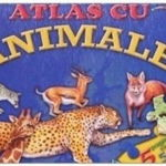 Atlas cu animale. 5 pagini cu 54 piese puzzle - Hardcover - *** - Flamingo, 