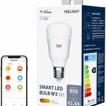 Pachet PROMO 1+1 | Bec Yeelight LED Smart bulb W3 (Dimmable), Lumina Alba,E27, YLDP007, Yeelight