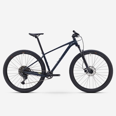Bicicletă MTB XC semi-rigidă 29" cadru aluminiu RACE 500 Albastru, ROCKRIDER