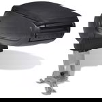 Cotiera auto din material plastic, vidaXL, Negru, pentru Audi A4 B6 / B7