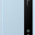 Husa Originala Samsung Galaxy S20 Plus S-View Clear Albastru, Samsung