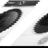 Uscator de rufe Bosch WQH245B4BY, 9 kg, Smart Dry, Pompa de caldura, Iluminare interioara, Clasa C