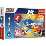 Puzzle Trefl 60 Sonic In Actiune