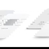 Termostat cu radiofrecventa Salus RT310RF Wireless Mod Sleep functie anti-inghet Alb