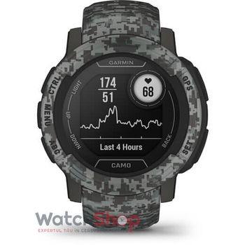 Ceas Smartwatch Garmin Instinct 2, 45mm, Graphite