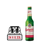 Budweiser Budvar Czech Premium Lager BAX 24 st. x 0.33L, Budweiser