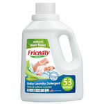 Detergent lichid organic pentru rufe fara miros, 1.567 ml, Friendly Organic