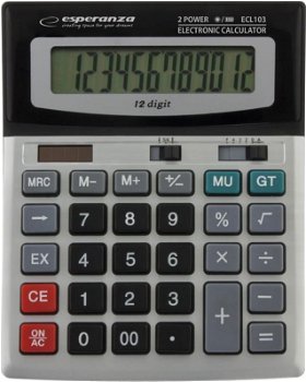 ESPERANZA ECL103 Calculator de birou electronic EULER, Esperanza
