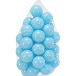 Bile pentru piscina copii, Bubble Pops 50, Plastic, Albastru, Wellgro