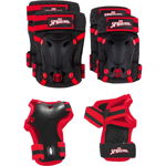 Set protectie Skate Cotiere Genunchiere si Incheieturi Spiderman, Seven