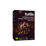 Fulgi de porumb inveliti in ciocolata neagra, 250g, Turtle, Turtle