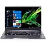 Ultrabook Acer Swift 3 SF314-57 (Procesor Intel® Core™ i5-1035G1 (6M Cache, up to 3.60 GHz), Ice Lake, 14" FHD, 8GB, 512GB SSD, nVidia GeForce MX350 @2GB, FPR, Win10 Pro, Gri)