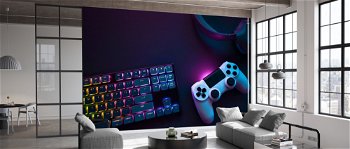 Tapet Colorful Gaming Accessories, Photowall , Photowall